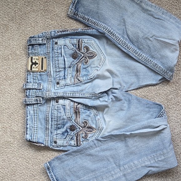 Men’s Rock Revival Pevey Slim Straight 32/32 - Picture 4 of 4